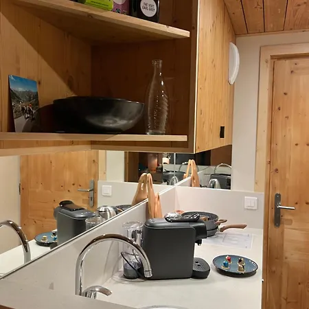 Ferienwohnung Un Nid Avec Balcon Saint-Gervais-les-Bains Exterior foto